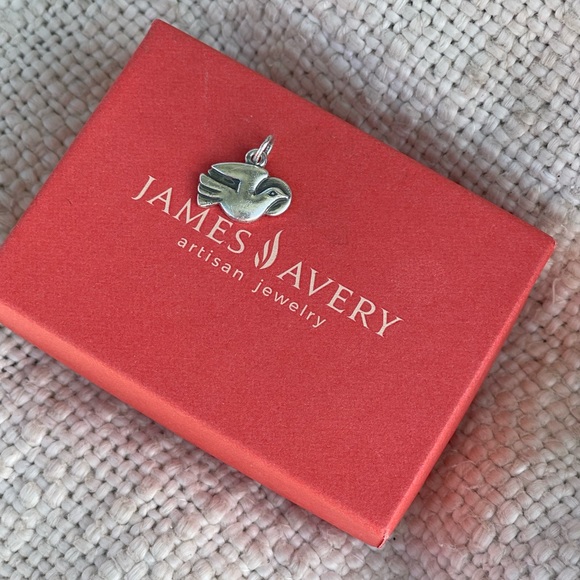 Retired James Avery Holy Spirit Dove in Flight charm - Picture 3 of 7